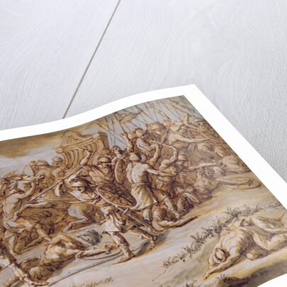 Illustration to 'The Iliad', 1760s by John Michael Rysbrack