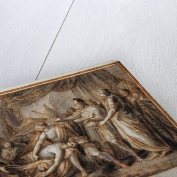 Achilles Lamenting the Death of Patroclus, 1760-63 by Gavin Hamilton