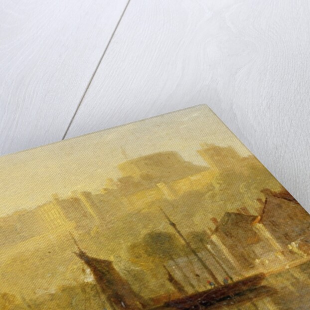 Windsor Castle from the Thames by William Daniell