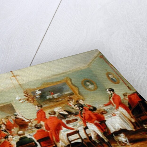 The Hunt Breakfast, Bachelor's Hall, 1836 by Francis Calcraft Turner