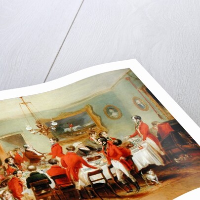 The Hunt Breakfast, Bachelor's Hall, 1836 by Francis Calcraft Turner