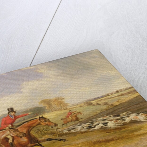 Full Cry, Bachelor's Hall, 1835 by Francis Calcraft Turner