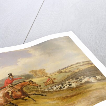 Full Cry, Bachelor's Hall, 1835 by Francis Calcraft Turner