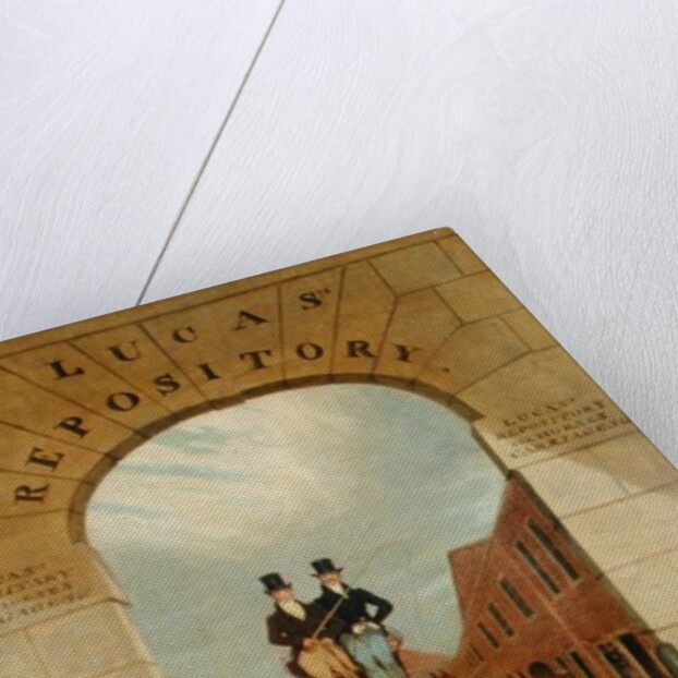 Schooling a Pair in a Brake at Lucas's Yard, Clerkenwell by James Pollard