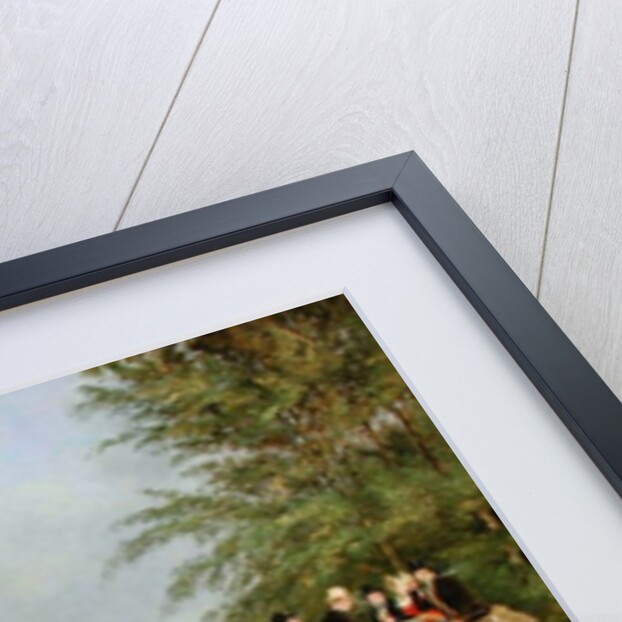 The London-Farringdon Coach Passing Buckland House, Berkshire by James Pollard