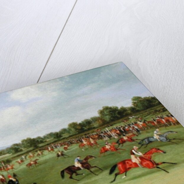 Epsom Races: Preparing to Start by James Pollard