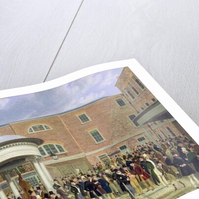 Epsom Races: Settling Day at Tattersall's by James Pollard