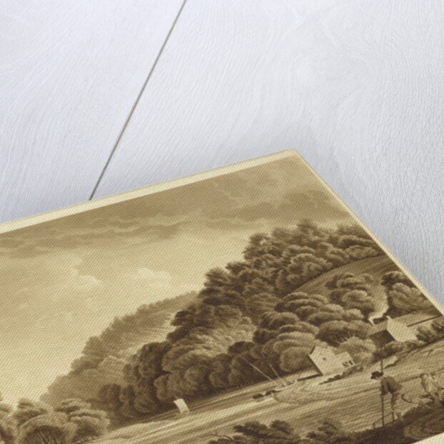 View at Redbrook in the River Wye by Edward Dayes