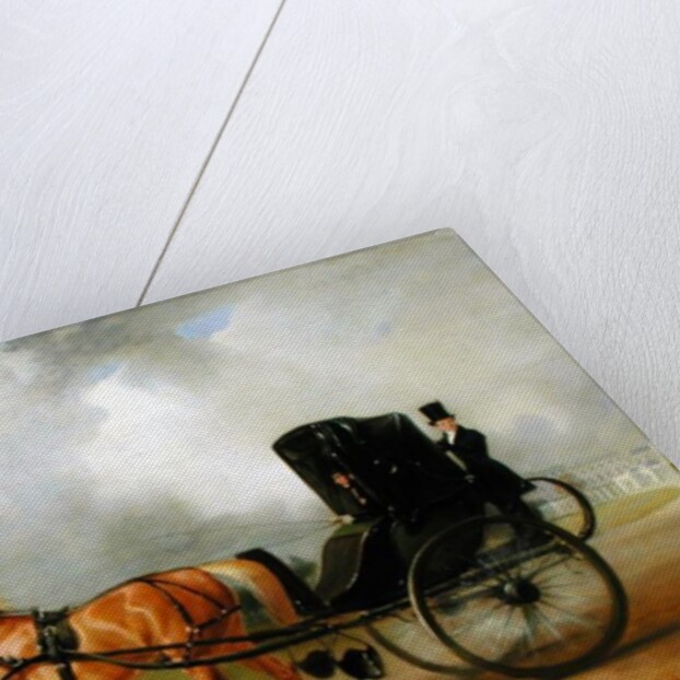 William Massey-Stanley Driving his Cabriolet in Hyde Park, 1833 by John E. Ferneley