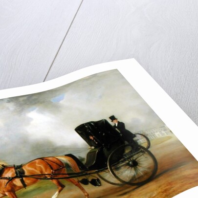 William Massey-Stanley Driving his Cabriolet in Hyde Park, 1833 by John E. Ferneley