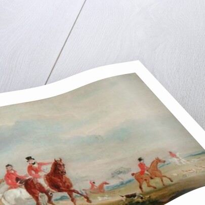 The Quorn Hunt: The Artist and his Friends Moving Off by John E. Ferneley