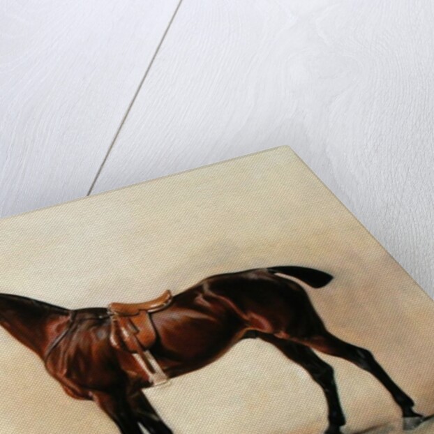 Study of a Saddled Bay Hunter, 1828 by John E. Ferneley