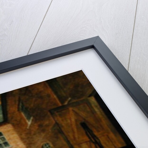 Mr. Sowerby's Grey Carriage Horses in his Coachyard at Putteridge Bury, Hertfordshire, 1836 by John Frederick Herring Snr