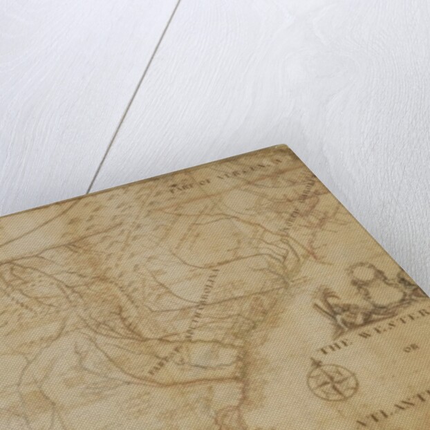 Map of the Southeastern part of North America, 1721 by William Hammerton