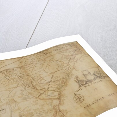 Map of the Southeastern part of North America, 1721 by William Hammerton