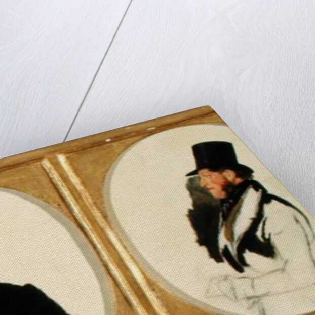 Studies for the Portraits of Lord Eglinton, Lord Douglas and Lord Stradbroke in 'The Waterloo Cup Coursing Meeting', 1840 by Richard Ansdell