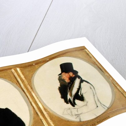 Studies for the Portraits of Lord Eglinton, Lord Douglas and Lord Stradbroke in 'The Waterloo Cup Coursing Meeting', 1840 by Richard Ansdell