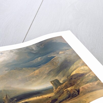 A Storm Passing Off on the Coast of Merionethshire, 1818 by Anthony Vandyke Copley Fielding