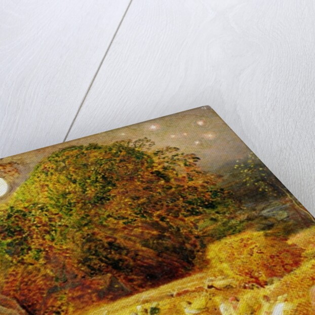 The Harvest Moon, 1833 by Samuel Palmer