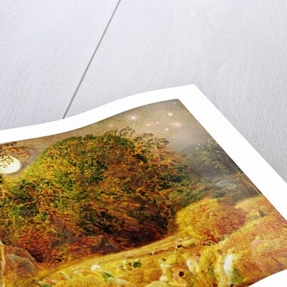 The Harvest Moon, 1833 by Samuel Palmer