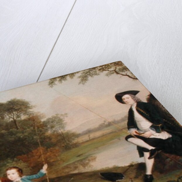 Portrait of a Family, traditionally known as the Swaine family of Fencroft, Cambridgeshire, 1749 by Arthur Devis