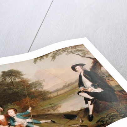 Portrait of a Family, traditionally known as the Swaine family of Fencroft, Cambridgeshire, 1749 by Arthur Devis