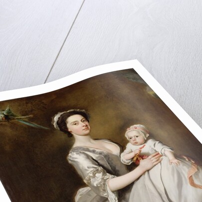 Mrs Sharpe and Child, 1731 by Joseph Highmore