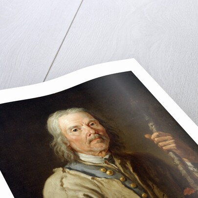 Man Holding a Staff, c.1800 by Thomas Barker of Bath