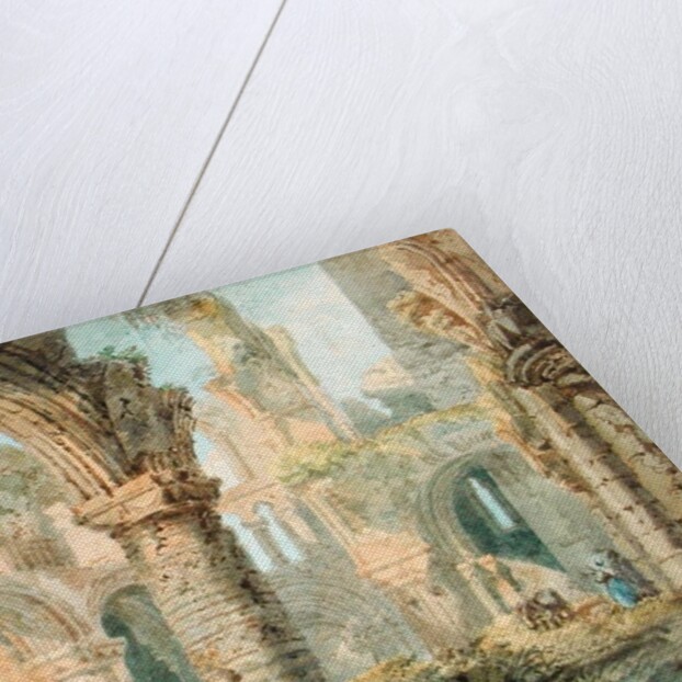 St. Cuthbert's Holy Island, 1797 by Thomas Girtin