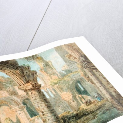 St. Cuthbert's Holy Island, 1797 by Thomas Girtin