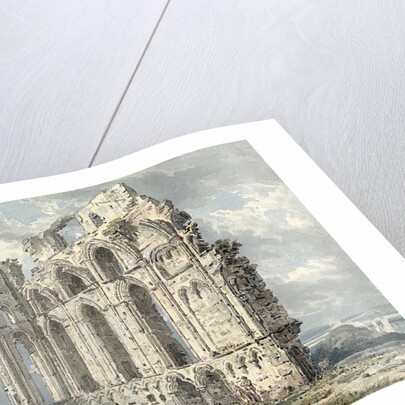 Tynemouth Priory, Northumberland, c.1792-93 by Thomas Girtin