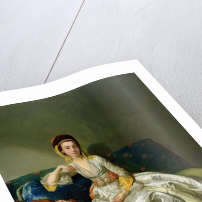 Nancy Parsons in Turkish Dress, c.1771 by George Willison