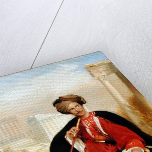 Charles Lenox Cumming-Bruce in Turkish Dress, 1817 by Andrew Geddes