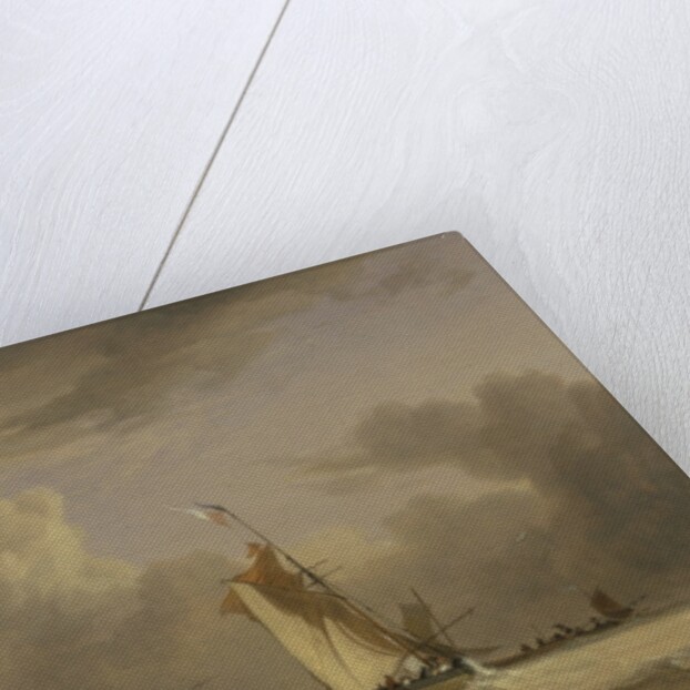 Church of L'Ery, near Pont de L'Arche by Joseph Stannard