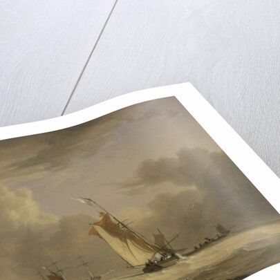 Church of L'Ery, near Pont de L'Arche by Joseph Stannard