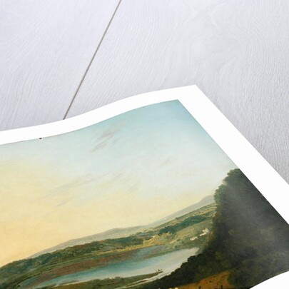 Lago d'Agnano with Vesuvius in the Distance, c.1770-75 by Richard Wilson
