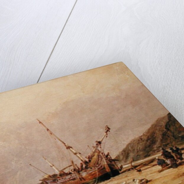 Calais Sands, 1831 by Francois Louis Thomas Francia