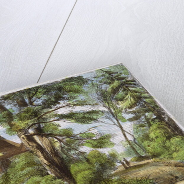 Chinese Temple, Kew Gardens by George Ernest Papendiek (after)