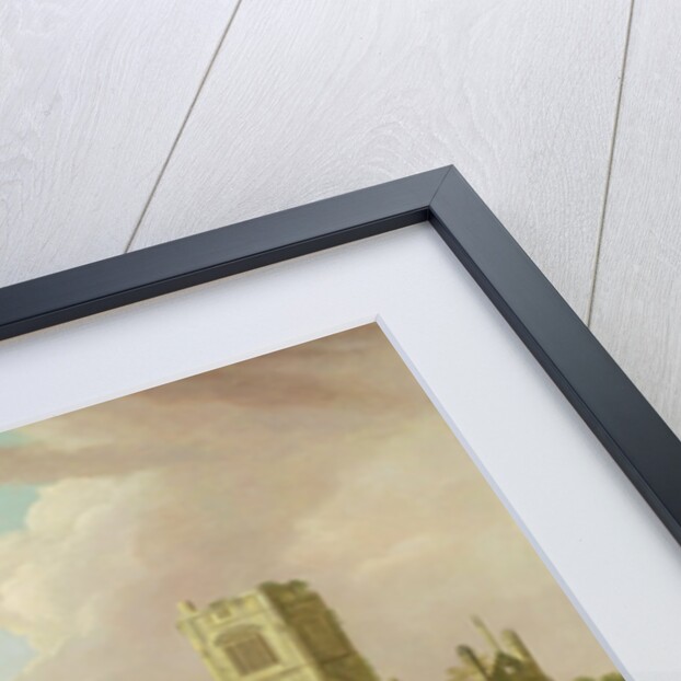 Kirkstall Abbey, Yorkshire, 1747 by George Lambert