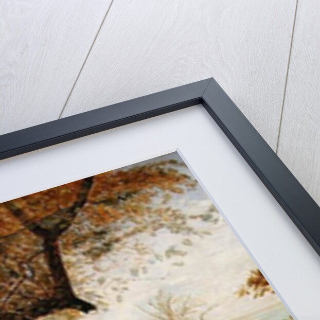 Mother and Child by a Stile, with Culver Cliff, Isle of Wight, in the distance, c.1849-50 by James Collinson