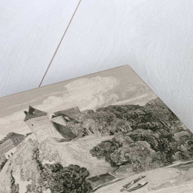 Castle at Tancarville. by John Sell Cotman