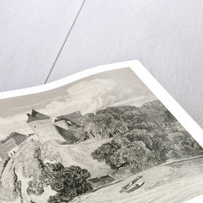 Castle at Tancarville. by John Sell Cotman