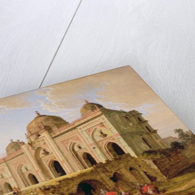 The Qal' A-l-Kuhna Masjid, Purana Qila, Delhi, c.1823 by Robert Smith