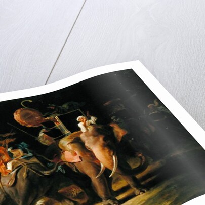 Tiger Hunting in the East Indies, 1798 by Thomas Daniell