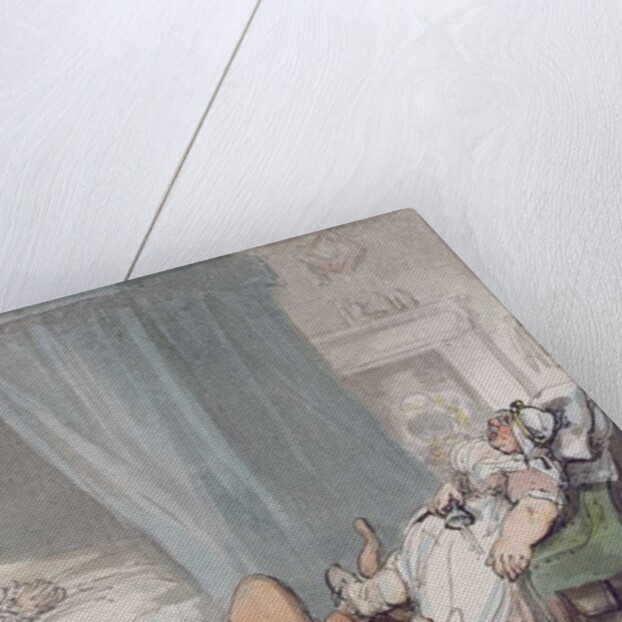 The Drunken Nurse by Thomas Rowlandson