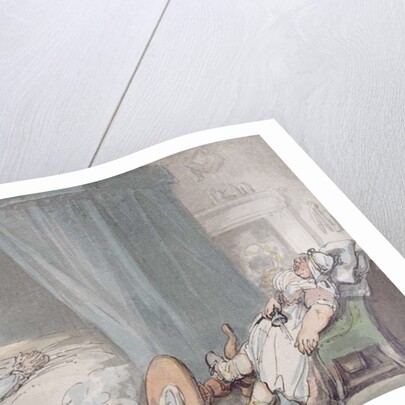 The Drunken Nurse by Thomas Rowlandson