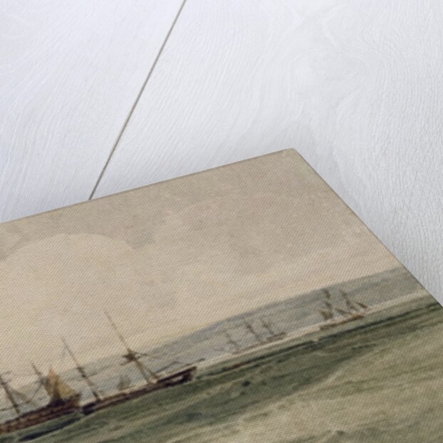 View of Sheerness by Francois Louis Thomas Francia