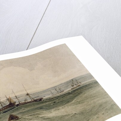 View of Sheerness by Francois Louis Thomas Francia