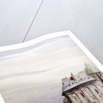 L'Institut de France, Paris, 1830 by Thomas Shotter Boys