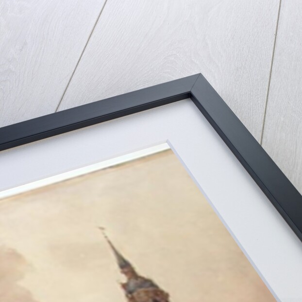 The Church of St. Magnus the Martyr by London Bridge, with Monument in the Background by Thomas Shotter Boys